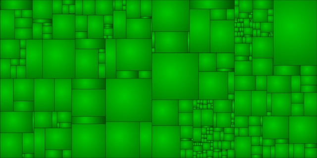 decomp.dev treemap of Snowboard Kids 2, 100% of code matched